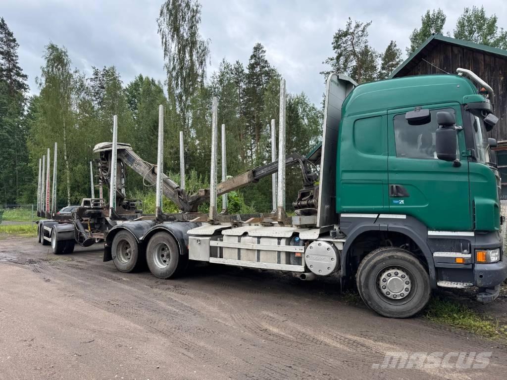 Scania R 500 Camion trasporto legname