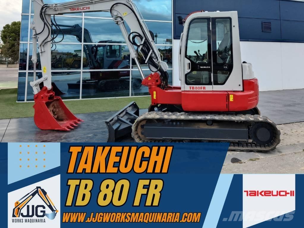 Takeuchi TB 80 FR Escavatori medi 7t - 12t