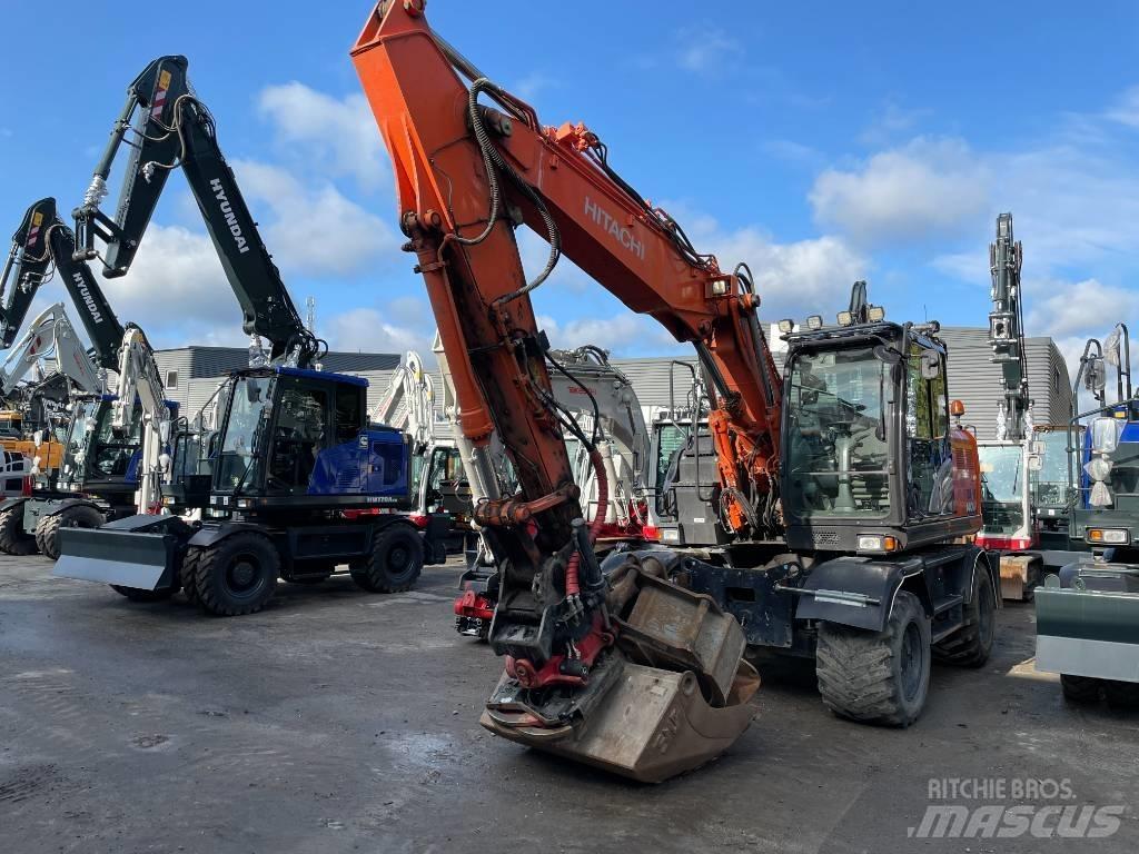 Hitachi 140W-6 Escavatori gommati
