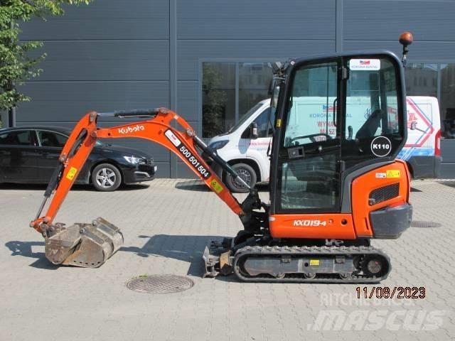 Kubota KX 019-4 Miniescavatori