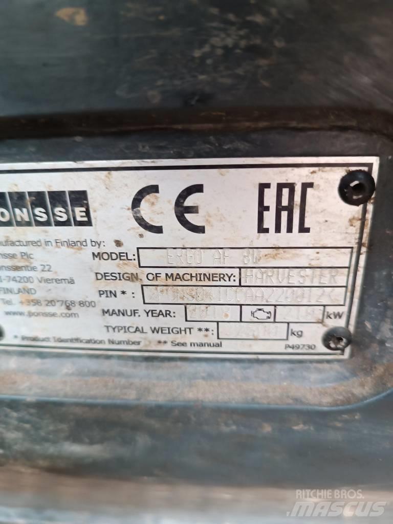 Ponsse ERGO AF Abbattitrici, Disboscatrici