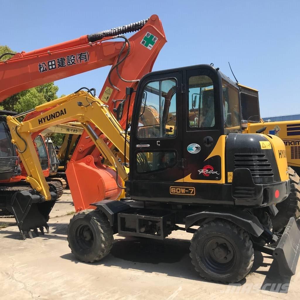 Hyundai 60 W Escavatori gommati