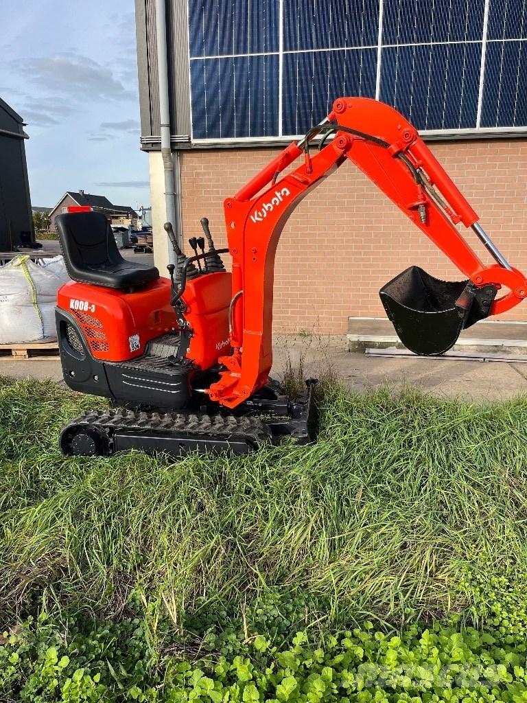 Kubota K 008-3 Miniescavatori