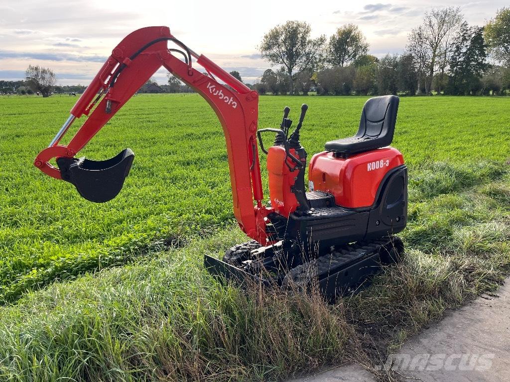 Kubota K 008-3 Miniescavatori