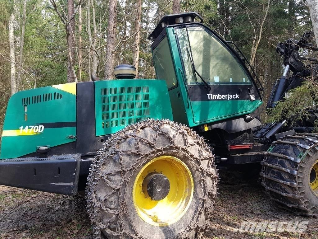 Timberjack 1470D Abbattitrici, Disboscatrici