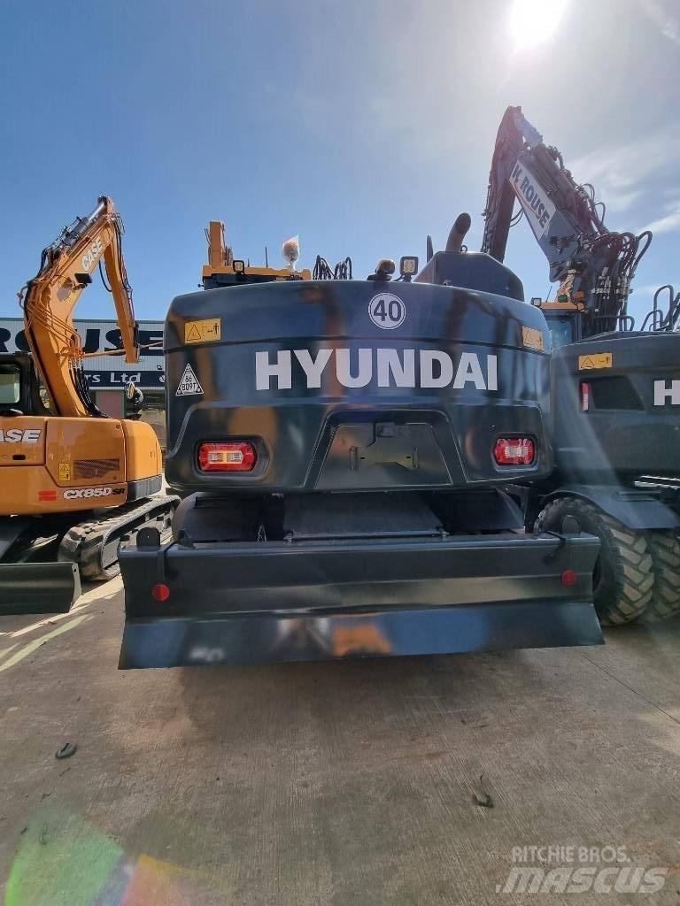 Hyundai HW140A Escavatori gommati