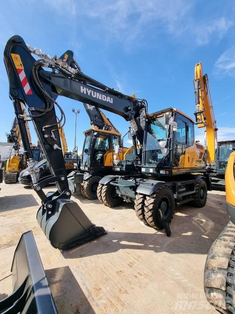 Hyundai HW140A Escavatori gommati