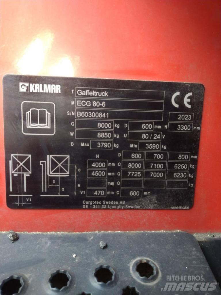 Kalmar ECG80-6 Carrelli elevatori elettrici