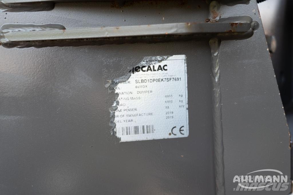 Mecalac 6 MDX Dumpers articolati