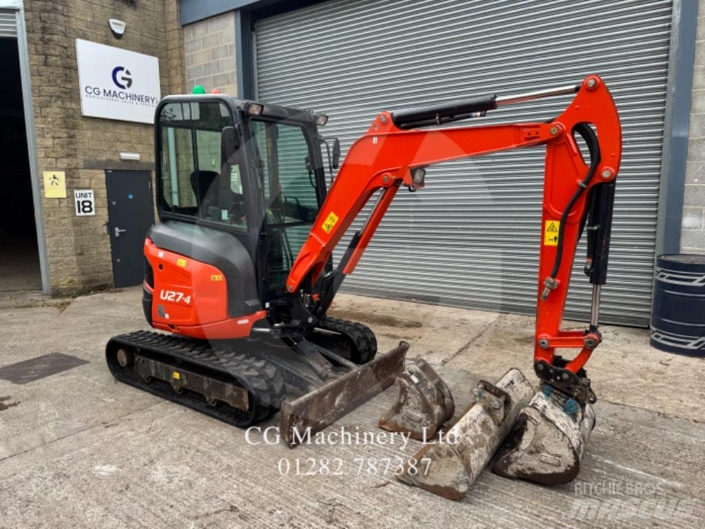 Kubota U 27-4 Miniescavatori