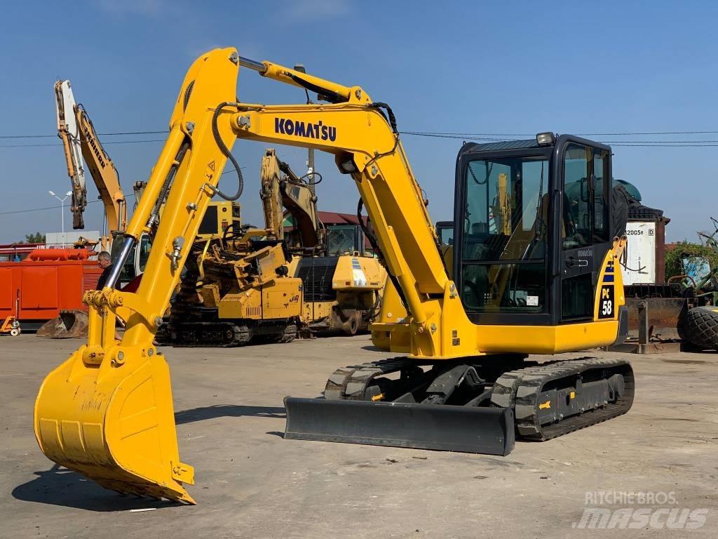Komatsu PC58-8 Miniescavatori