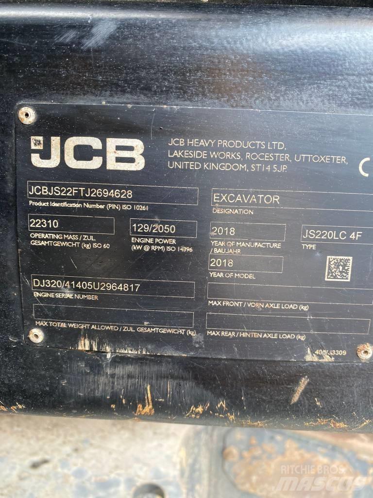 JCB JS 220 LC Escavatori cingolati