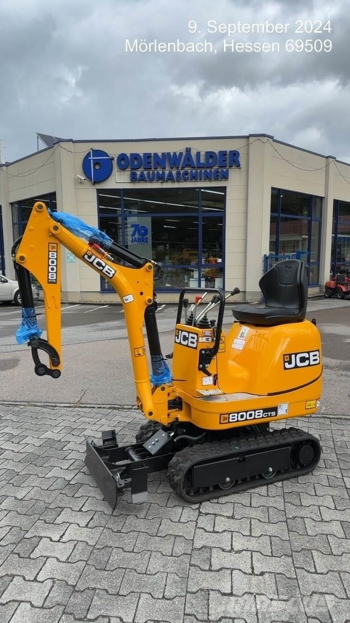 JCB 8008CTS Miniescavatori