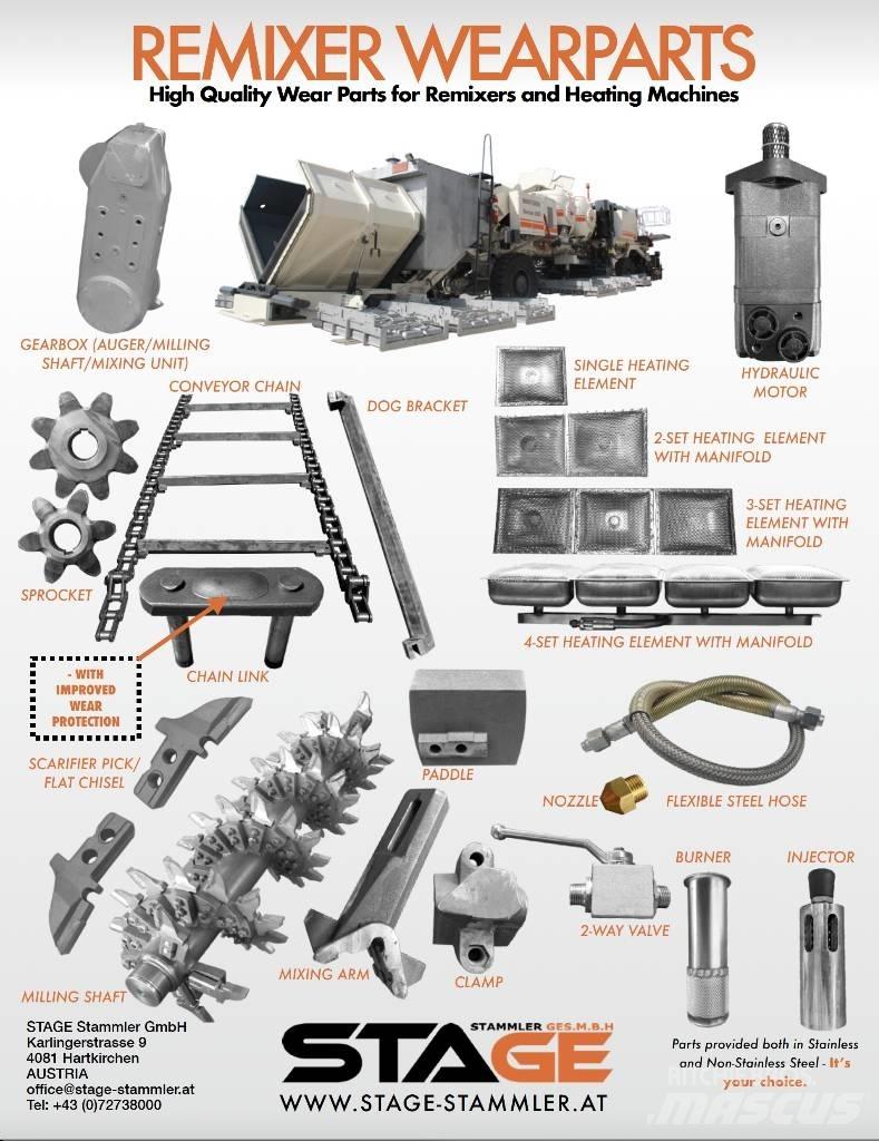 Wirtgen RX4500 Accessori per macchine asfaltatrici