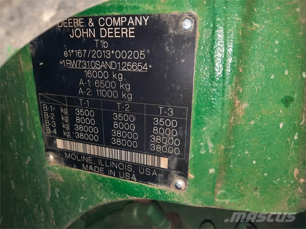 John Deere 7r310 Trattori
