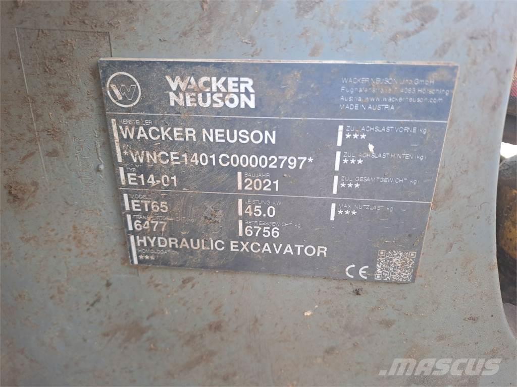Wacker Neuson ET65 Escavatori cingolati