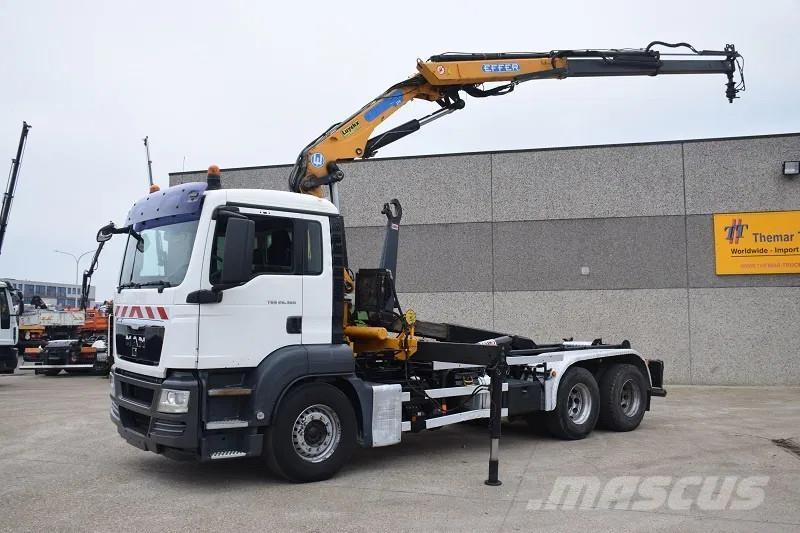 MAN TGS 26.360 Camion con gancio di sollevamento