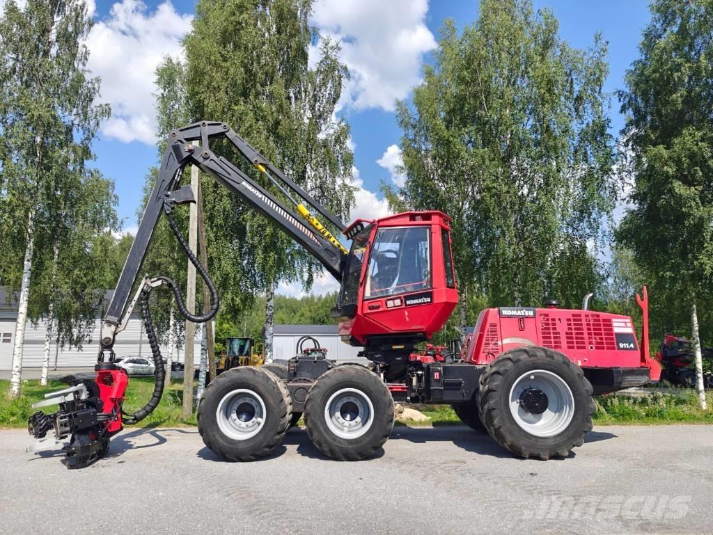 Komatsu 911.4 Abbattitrici, Disboscatrici