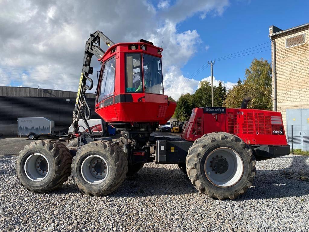 Komatsu 911.5 Abbattitrici, Disboscatrici