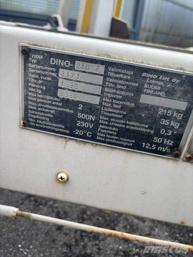 Dinolift 210 T Piattaforme aeree su rimorchio