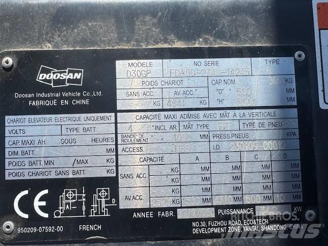 Doosan D30 Plus Carrelli elevatori diesel