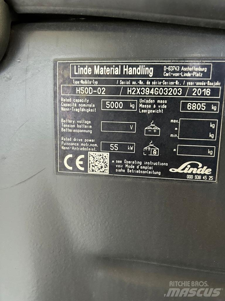 Linde H50D-02 EVO Carrelli elevatori diesel