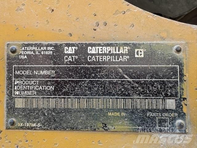 CAT 980 G Pale gommate