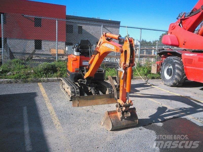 Kubota U 17 Miniescavatori