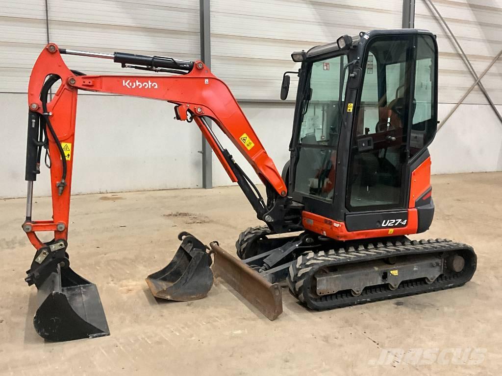 Kubota U 27-4 Miniescavatori