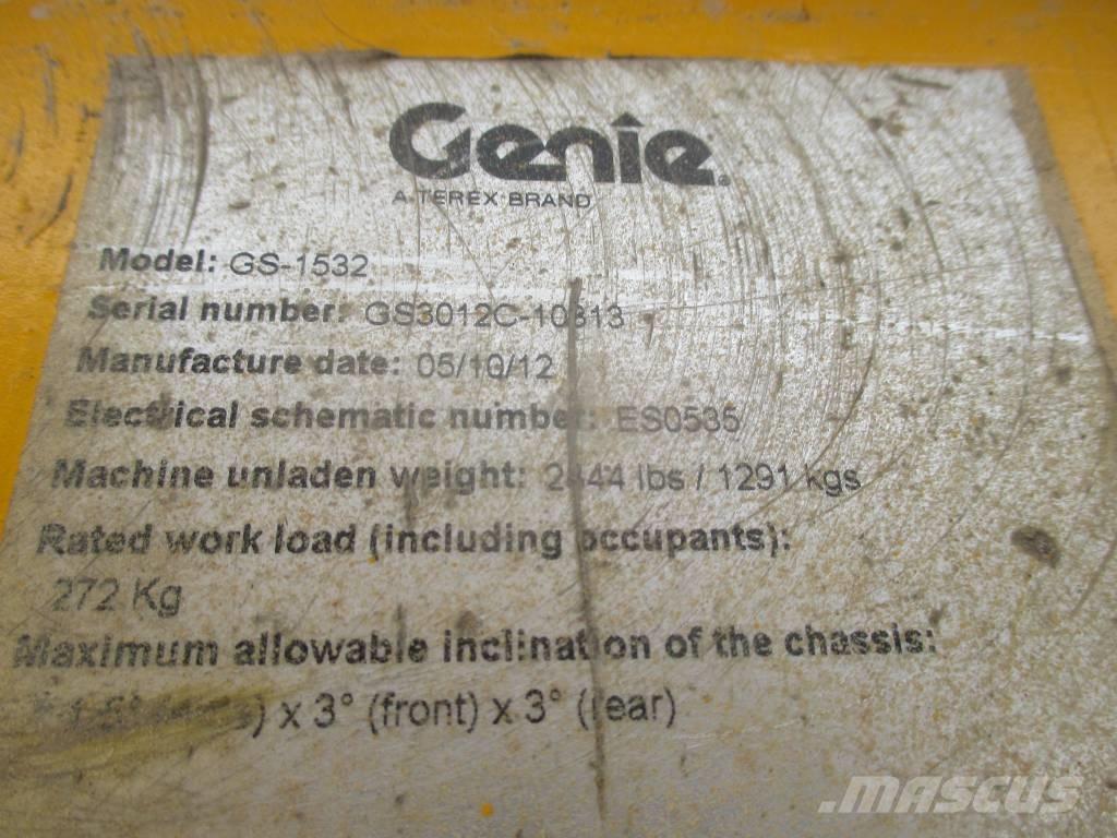 Genie GS 1532 Piattaforme a pantografo