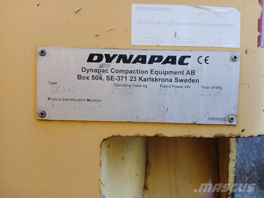 Dynapac CC142, Vält Rulli a doppio tamburo