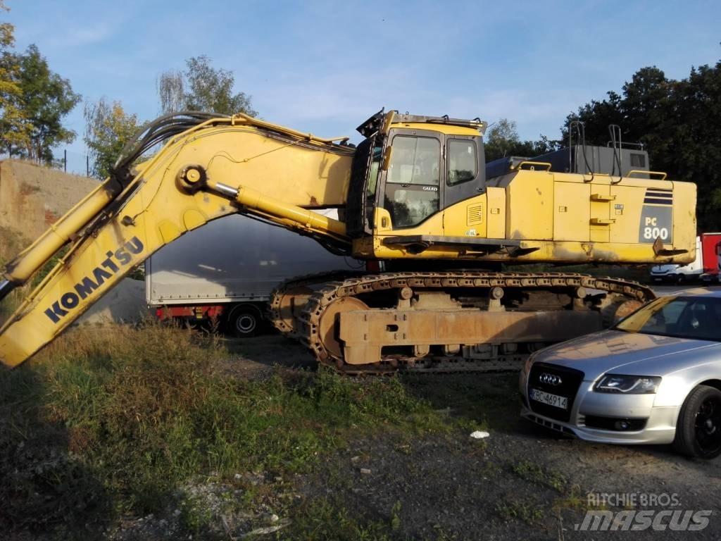 Komatsu PC800-8 Escavatori cingolati