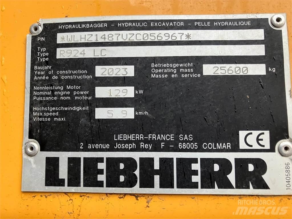 Liebherr R924 Escavatori cingolati