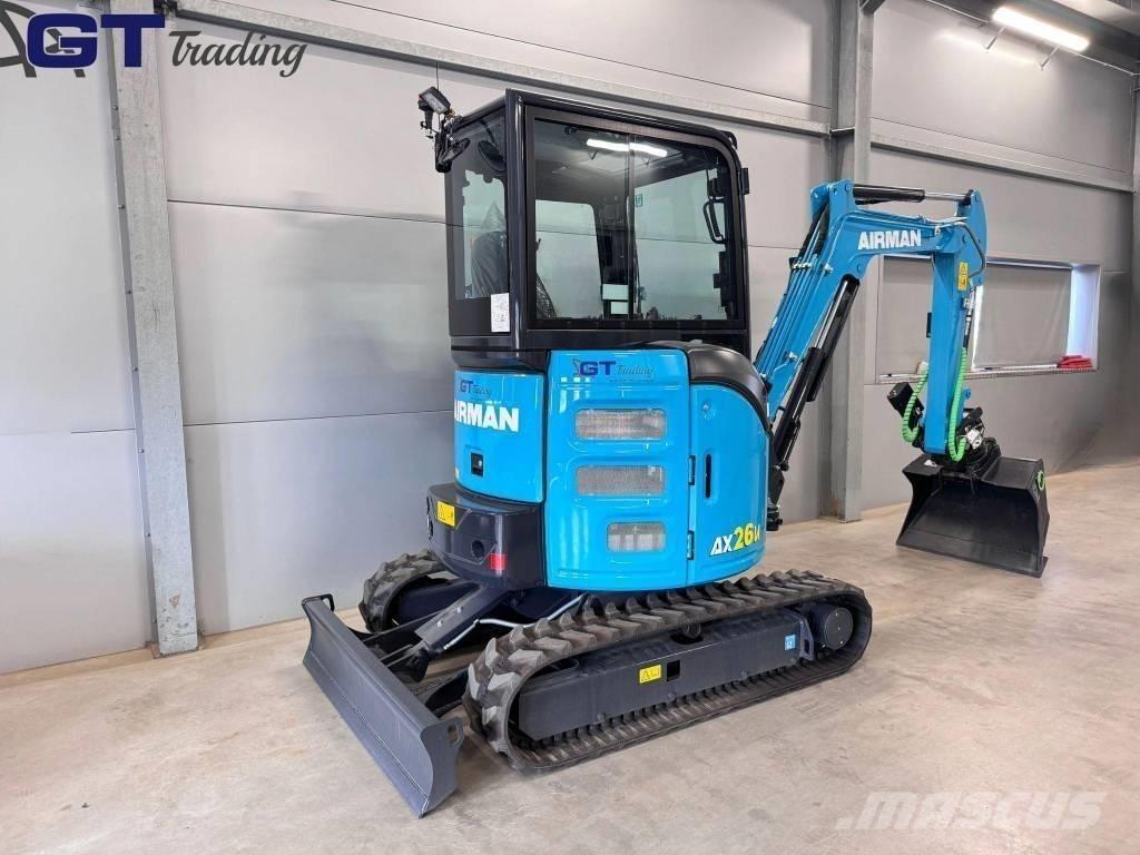 Airman AX 26 U-7 Miniescavatori