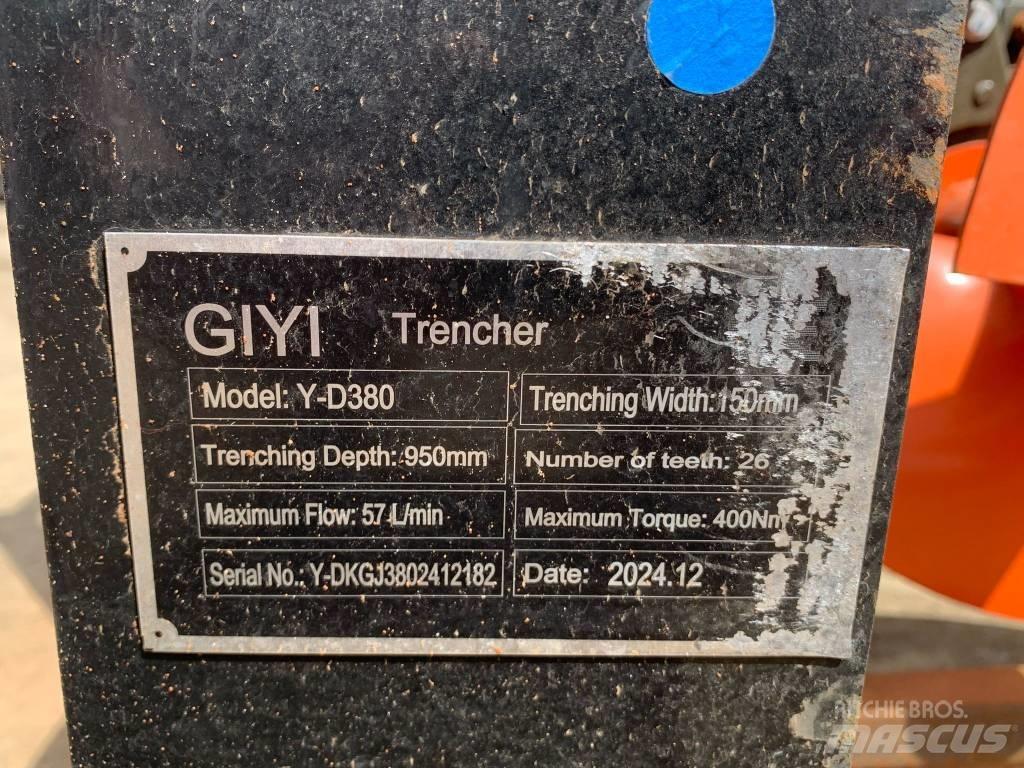  GIYI D380 TRENCHER Altri componenti