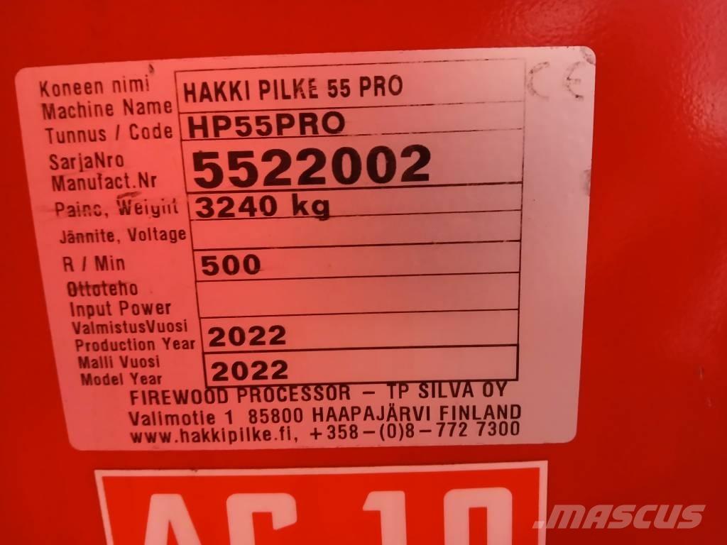 Hakki Pilke 55 Pro Segatronchi e spaccalegna