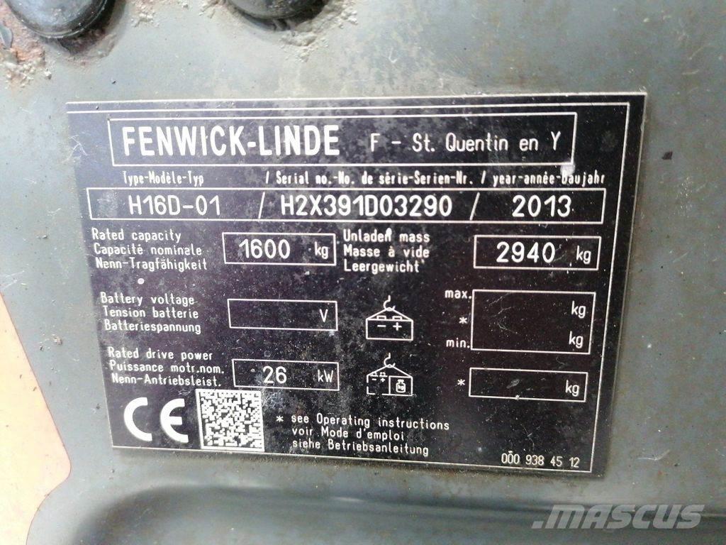 Linde H16D-01 Carrelli elevatori diesel