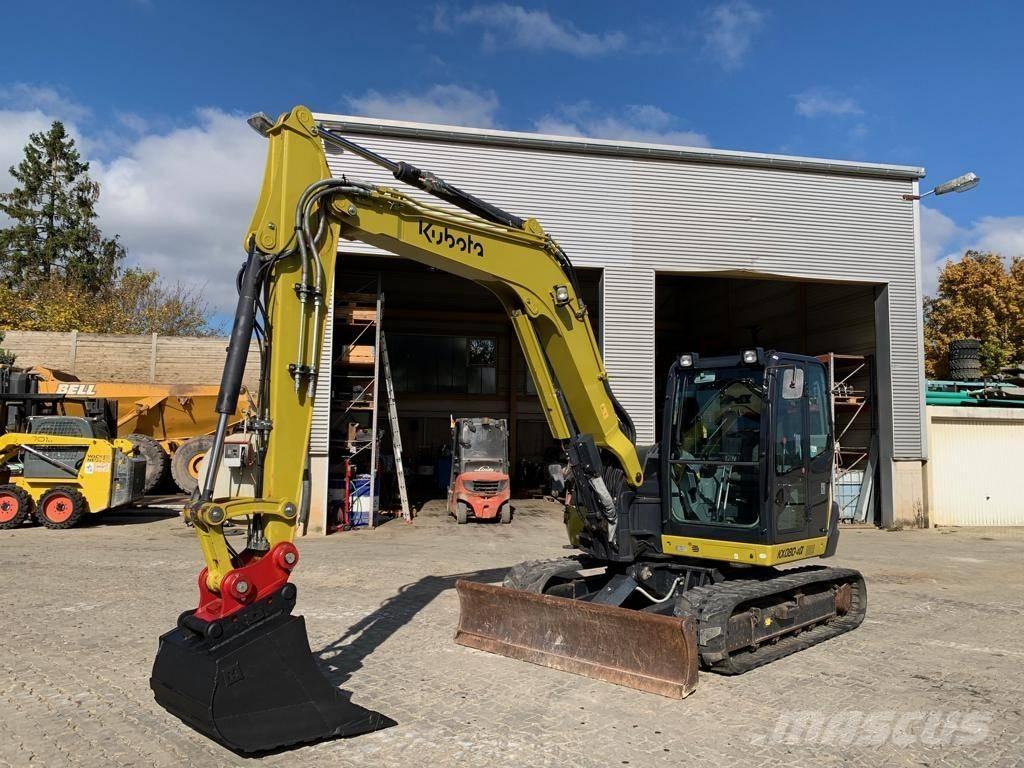 Kubota KX080-4@ Escavatori medi 7t - 12t