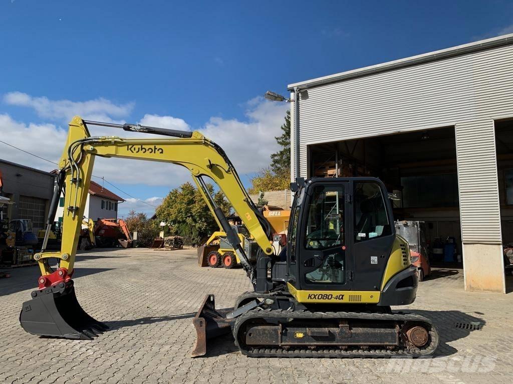 Kubota KX080-4@ Escavatori medi 7t - 12t
