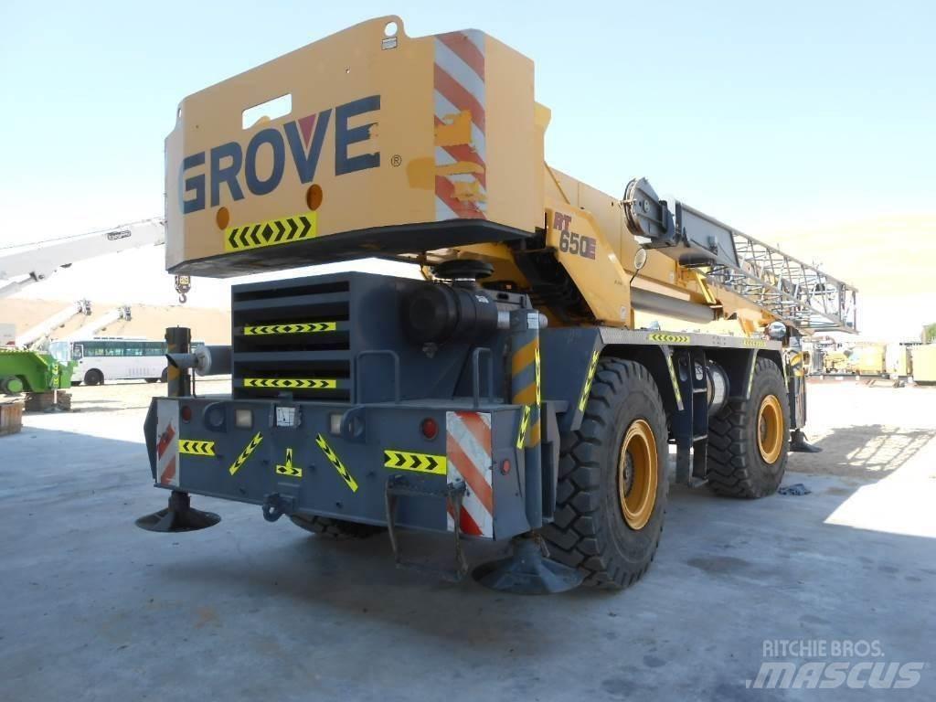 Grove RT 650 E Gru per terreni difficili