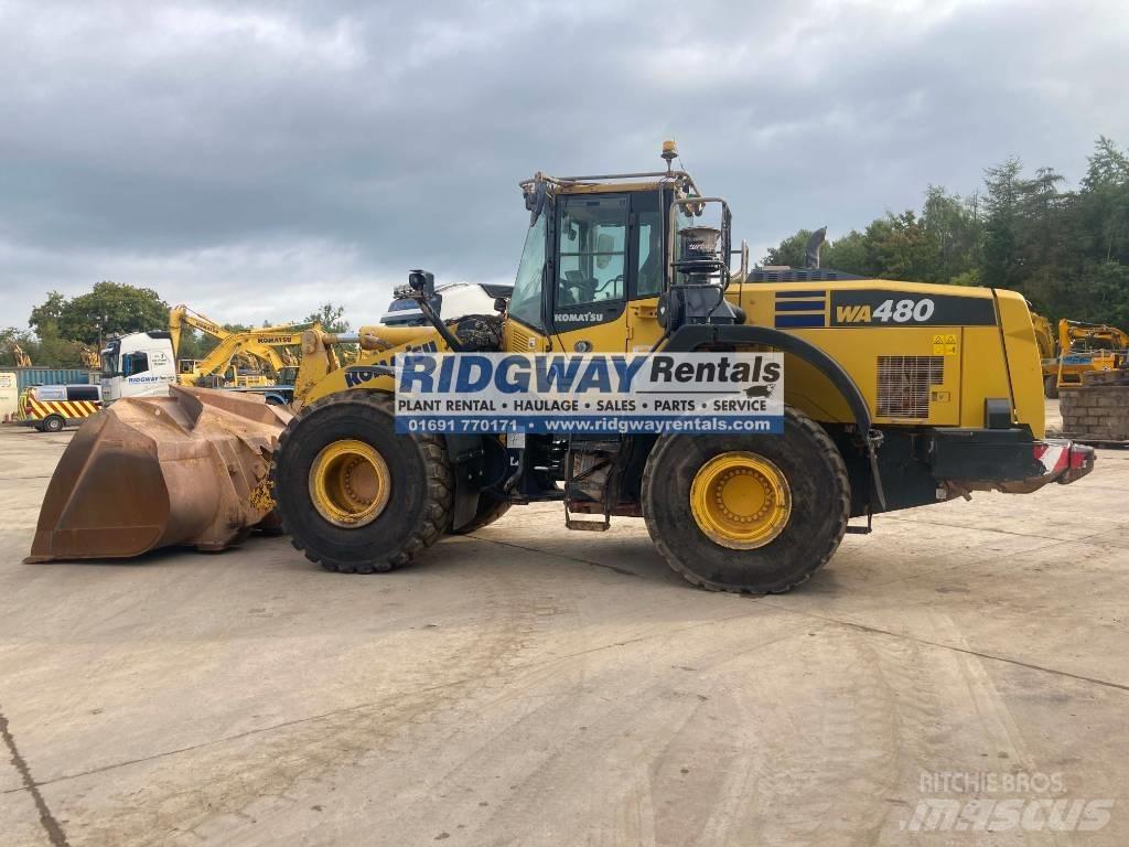 Komatsu wa480-8 Pale gommate