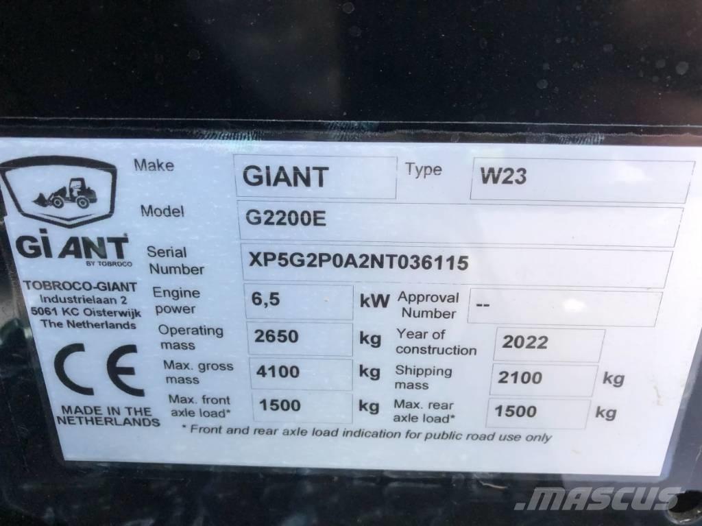 GiANT G 2200 E Pale multiuso