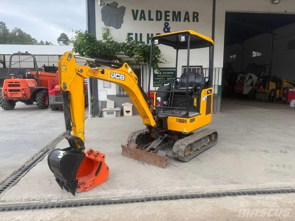 JCB 16 C-1, 904h Miniescavatori