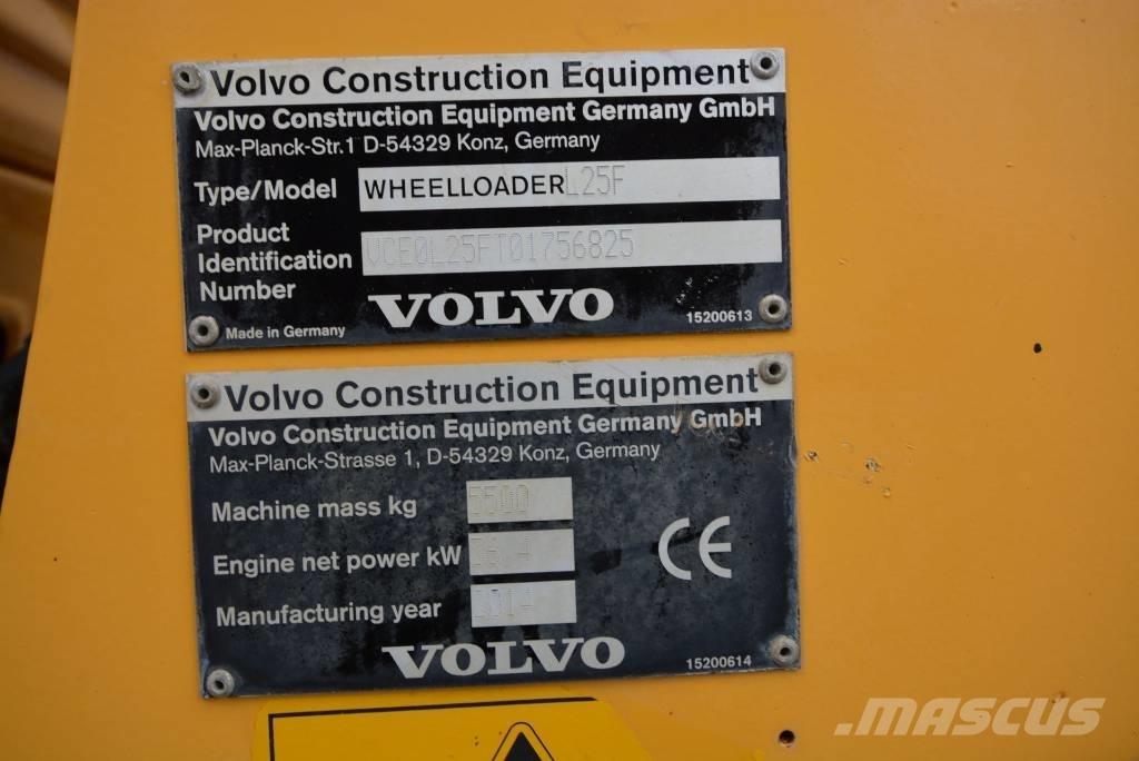 Volvo L 25 F Pale gommate