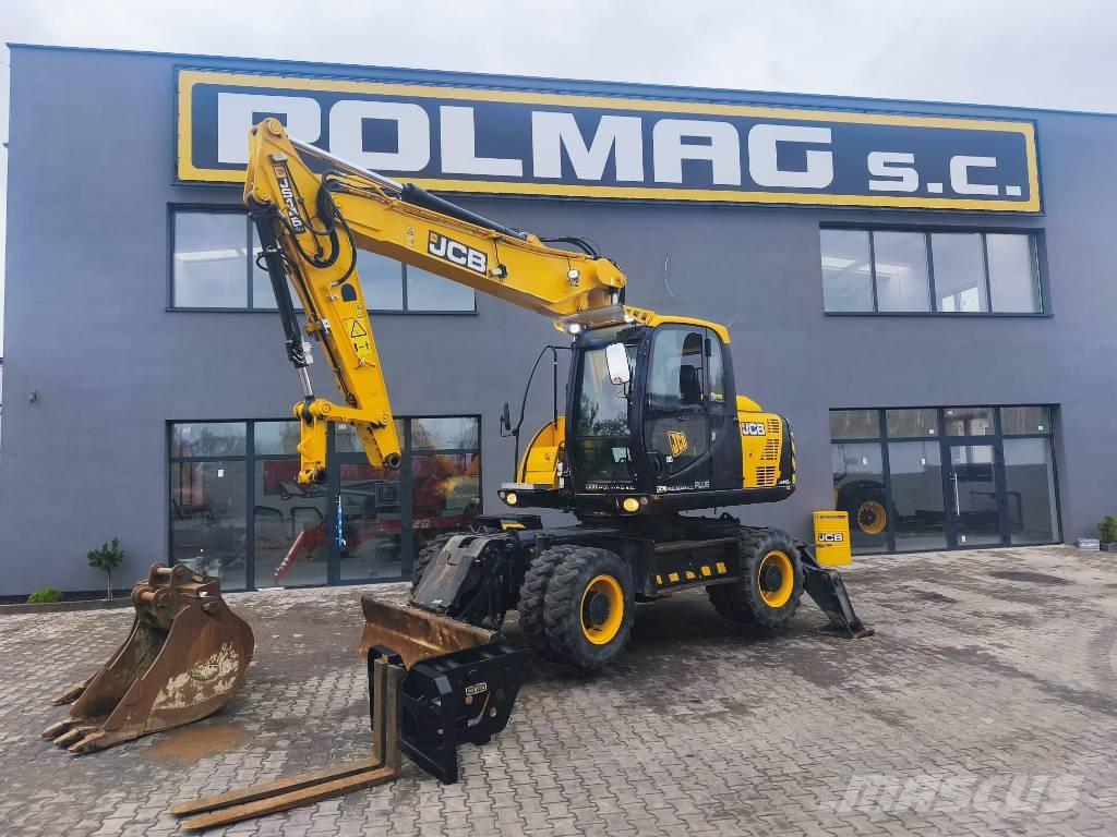 JCB JS 145 W Escavatori gommati