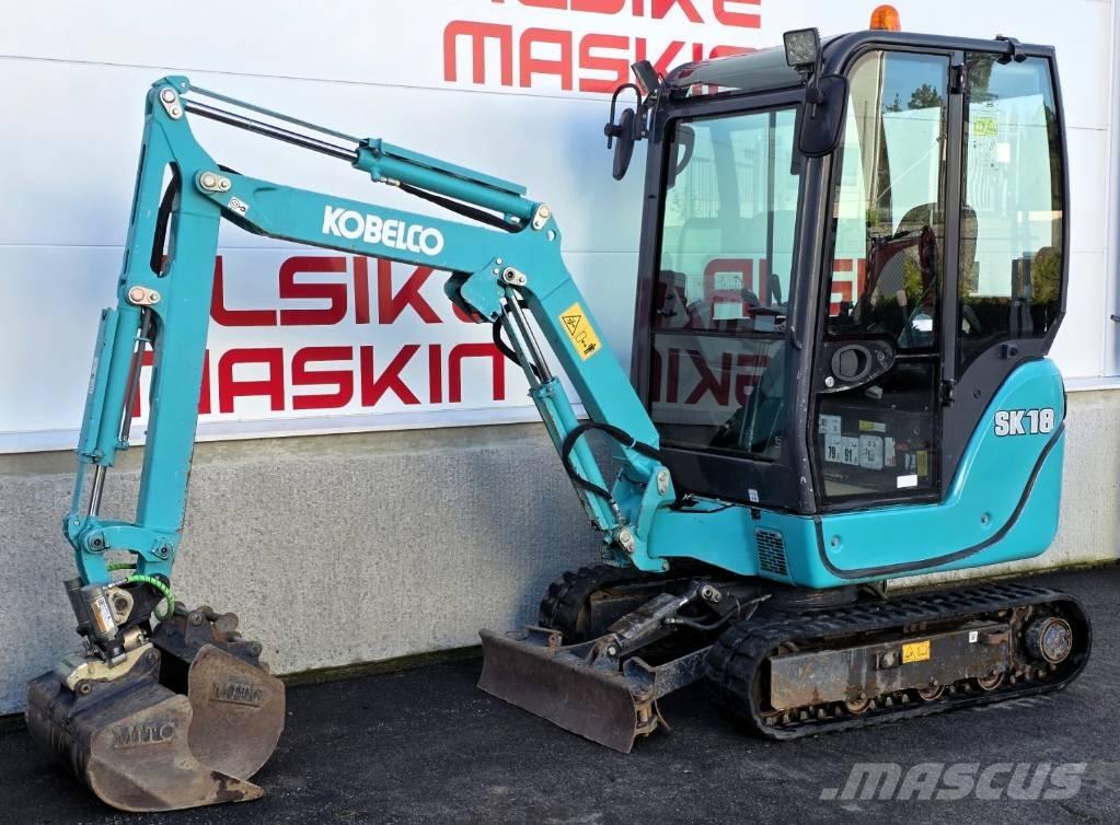 Kobelco SK 18 Miniescavatori