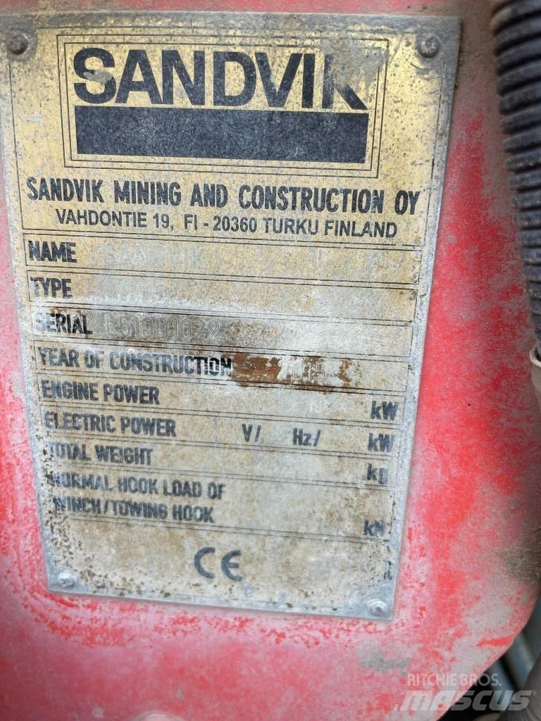 Sandvik LH 410 Caricatrici per miniera sotterranea
