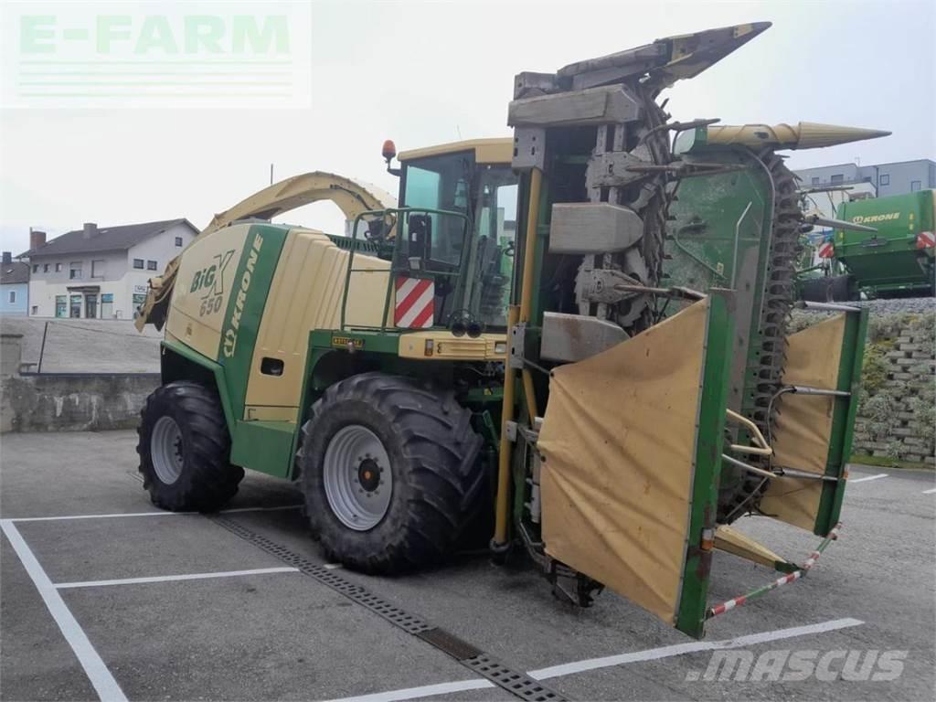Krone big x 650 Trince semoventi