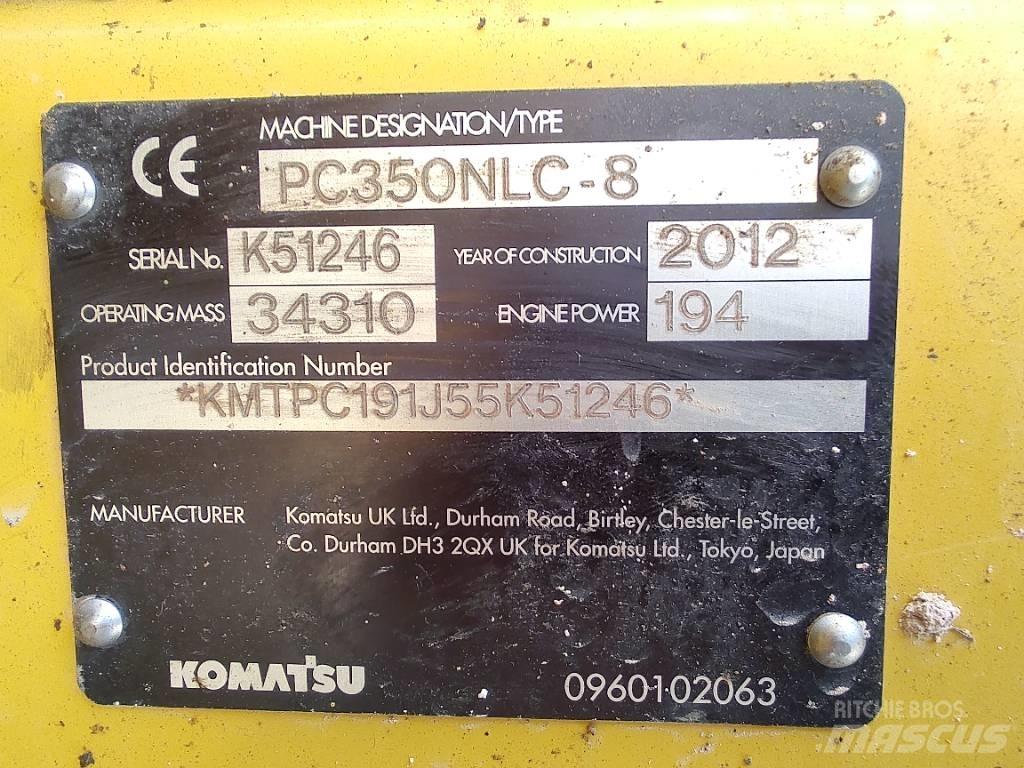 Komatsu PC 350 Escavatori cingolati