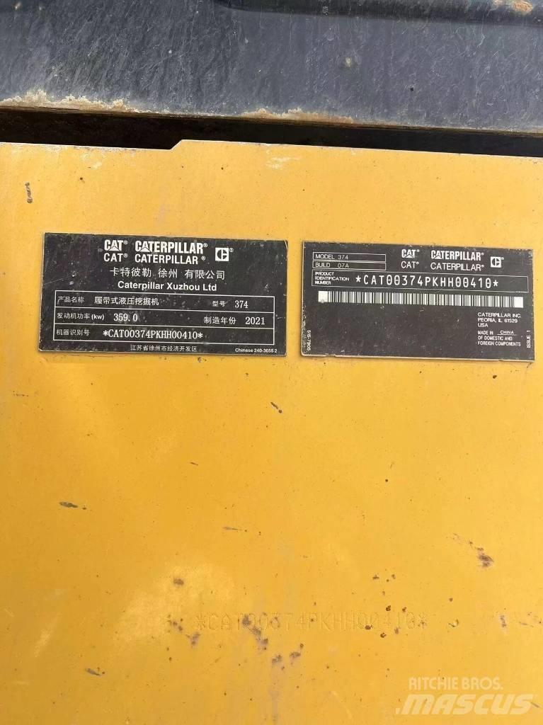 CAT 374 Escavatori cingolati